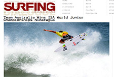 2013_SURFING MAGAZINE_World Junior Surf Nicaragua